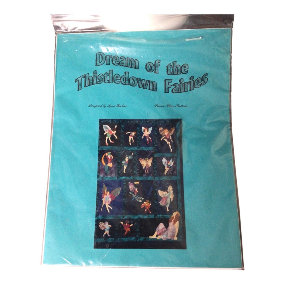 Dream of the Thistledown Fairies Pattern Lynn Harkins Applique Quilt
